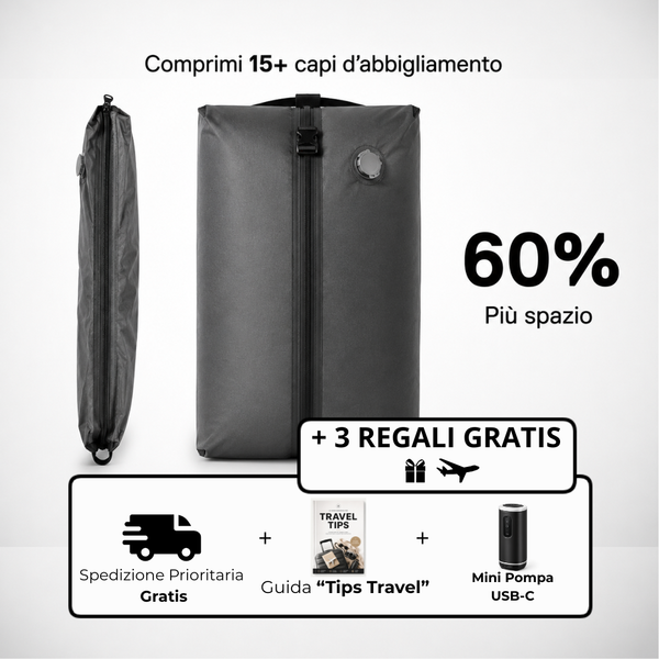 CompressGo™ – Kit Sottovuoto da Viaggio